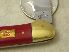 Robt Klaas Kissing Crane Solingen Germany Red 2920 Canoe Knife c.1976 Robt Klaas Kissing Crane Solingen Germany Red 2920 Canoe Knife c.1976