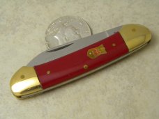 Robt Klaas Kissing Crane Solingen Germany Red 2920 Canoe Knife c.1976 Robt Klaas Kissing Crane Solingen Germany Red 2920 Canoe Knife c.1976