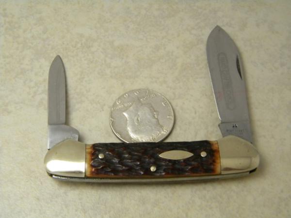 Robt Klaas Kissing Crane Solingen Germany Bone 2629 Canoe Knife c.1972 Robt Klaas Kissing Crane Solingen Germany Bone 2629 Canoe Knife c.1972