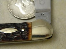 Robt Klaas Kissing Crane Solingen Germany Bone 2629 Canoe Knife c.1972 Robt Klaas Kissing Crane Solingen Germany Bone 2629 Canoe Knife c.1972