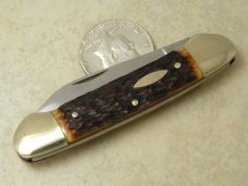 Robt Klaas Kissing Crane Solingen Germany Bone 2629 Canoe Knife c.1972 Robt Klaas Kissing Crane Solingen Germany Bone 2629 Canoe Knife c.1972