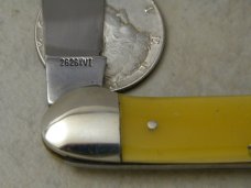 Robt Klaas Kissing Crane Solingen Germany Yellow 2626 Canoe Knife c.1977 Robt Klaas Kissing Crane Solingen Germany Yellow 2626 Canoe Knife c.1977