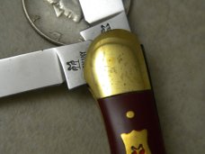 Robt Klaas Kissing Crane Solingen Germany Red 3020 Mini Copperhead Knife c.1978 Robt Klaas Kissing Crane Solingen Germany Red 3020 Mini Copperhead Knife c.1978