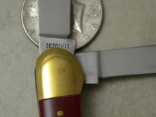 Robt Klaas Kissing Crane Solingen Germany Red 3020 Mini Copperhead Knife c.1978 Robt Klaas Kissing Crane Solingen Germany Red 3020 Mini Copperhead Knife c.1978