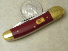 Robt Klaas Kissing Crane Solingen Germany Red 3020 Mini Copperhead Knife c.1978 Robt Klaas Kissing Crane Solingen Germany Red 3020 Mini Copperhead Knife c.1978