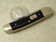Robt Klaas Kissing Crane Solingen Germany Black 3022 Mini Copperhead Knife c.1978 Robt Klaas Kissing Crane Solingen Germany Black 3022 Mini Copperhead Knife c.1978