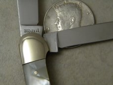 Robt Klaas Kissing Crane Solingen Germany 3024 Mini Copperhead Knife c.1978