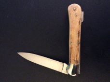 SUPER FAT AND GNARLY STAG HANDLE 4” LONG MADE IN GERMANY INDIANA GERMANY INOX STEEL BLADE LOCKBACK SUPER FAT AND GNARLY STAG HANDLE 4” LONG MADE IN GERMANY INDIANA GERMANY INOX STEEL BLADE LOCKBACK