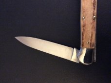 SUPER FAT AND GNARLY STAG HANDLE 4” LONG MADE IN GERMANY INDIANA GERMANY INOX STEEL BLADE LOCKBACK SUPER FAT AND GNARLY STAG HANDLE 4” LONG MADE IN GERMANY INDIANA GERMANY INOX STEEL BLADE LOCKBACK