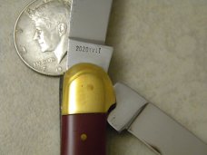 Robt Klaas Kissing Crane Solingen Germany Red 2020 Copperhead Knife c.1978