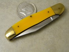 Robt Klaas Kissing Crane Solingen Germany Yellow 2026 Copperhead Knife c.1978