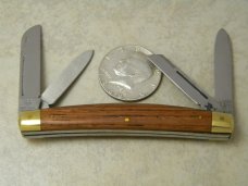 Robt Klaas Kissing Crane Solingen Germany Wood 1748 Congress Knife c.1979