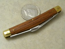 Robt Klaas Kissing Crane Solingen Germany Wood 1748 Congress Knife c.1979