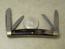 Robt Klaas Kissing Crane Solingen Germany Horn KC1743 Congress Knife 