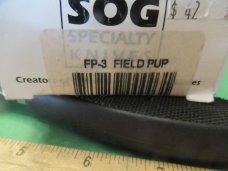Sog  Field Pup Fixed Blade Model PP-3