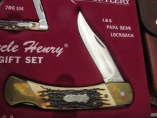Schrade Uncle Henry Gift Set Model SGS-4 Schrade Uncle Henry Gift Set Model SGS-4