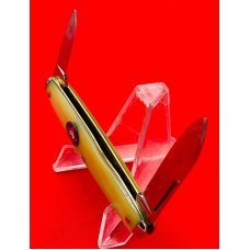 Vintage CATTARAUGUS STAINLESS Model No. 2343 Equal End Oval Pen Pocket Knife c1886-1963 French Pearl Vintage CATTARAUGUS STAINLESS Model No. 2343 Equal End Oval Pen Pocket Knife c1886-1963 French Pearl