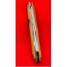 Vintage CATTARAUGUS STAINLESS Model No. 2343 Equal End Oval Pen Pocket Knife c1886-1963 French Pearl Vintage CATTARAUGUS STAINLESS Model No. 2343 Equal End Oval Pen Pocket Knife c1886-1963 French Pearl