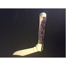 CASE XX *SS** USA 1997 61549L SS BEAUTIFUL APPALOOSA BONE HANDLE COPPERLOCK WITH SINGLE BLADE CASE XX *SS** USA 1997 61549L SS BEAUTIFUL APPALOOSA BONE HANDLE COPPERLOCK WITH SINGLE BLADE