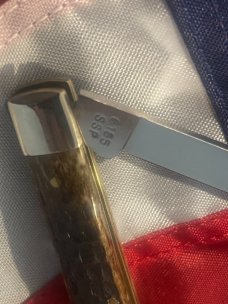 1980 Case xx USA Doctors Knife (6185 SSP) w/ Brown Bone Handles -Great Snap -NO Wobble -NOS & NM 1980 Case xx USA Doctors Knife (6185 SSP) w/ Brown Bone Handles -Great Snap -NO Wobble -NOS & NM