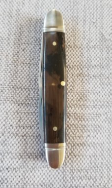 Tim Britton Custom Mammoth Cigar Knife, 3 1/8" closed, fluted bolsters and caps, BG42 steel Tim Britton Custom Mammoth Cigar Knife, 3 1/8" closed, fluted bolsters and caps, BG42 steel