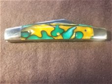 GEC 613210 TIDIOUTE ST PATTY'S DAY..2 Blade Pocket Knife JUST OUT OF SAFE...NIT
