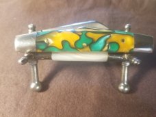 GEC 613210 TIDIOUTE ST PATTY'S DAY..2 Blade Pocket Knife JUST OUT OF SAFE...NIT