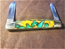 GEC 613210 TIDIOUTE ST PATTY'S DAY..2 Blade Pocket Knife JUST OUT OF SAFE...NIT