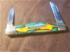 GEC 613210 TIDIOUTE ST PATTY'S DAY..2 Blade Pocket Knife JUST OUT OF SAFE...NIT
