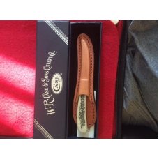 2015 CASE XX USA 617-3 154 CM APPROX 7” LONG BONE HANDLE OFFICE KNIFE FIXED BLADE WITH SHEATH NIB 2015 CASE XX USA 617-3 154 CM APPROX 7” LONG BONE HANDLE OFFICE KNIFE FIXED BLADE WITH SHEATH NIB