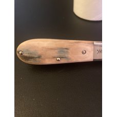 Tuna Valley Limited Edition 1 of 50 Old Man Norman Mammoth Bark Ivory With 154 CM Blade & COA NIT Tuna Valley Limited Edition 1 of 50 Old Man Norman Mammoth Bark Ivory With 154 CM Blade & COA NIT