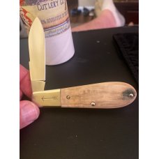 Tuna Valley Limited Edition 1 of 50 Old Man Norman Mammoth Bark Ivory With 154 CM Blade & COA NIT 