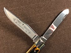 Boker Tree Brand Solingen Washboard Brown Bone Trapper NIB