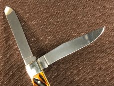 Boker Tree Brand Solingen Washboard Brown Bone Trapper NIB