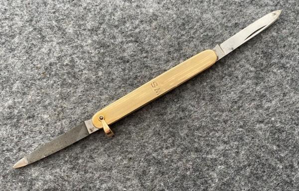 SCHRADE CUT CO. WALDEN N.Y. Gents Pen knife 1/10 14K gold