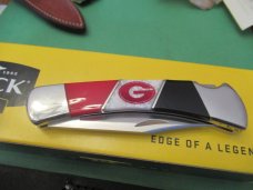 Buck Custom Georgia Bulldog Model 110