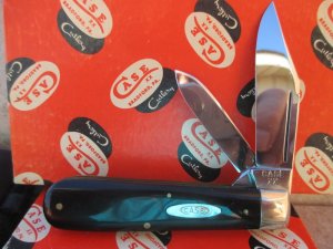 Case XX (1940-1964) Model  22031 1/2 Slick Black Heavy Jack Knife 