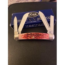 2005 Case XX USA 64052 Raspberry Bone Handle Congress Limited Edition 1 of 3000 With 4 Blades NIB 2005 Case XX USA 64052 Raspberry Bone Handle Congress Limited Edition 1 of 3000 With 4 Blades NIB