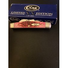 2005 Case XX USA 64052 Raspberry Bone Handle Congress Limited Edition 1 of 3000 With 4 Blades NIB 2005 Case XX USA 64052 Raspberry Bone Handle Congress Limited Edition 1 of 3000 With 4 Blades NIB