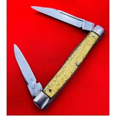 Vintage Antique CASE BRADFORD PA Model No. GS233 Serpentine Pen Pocket Knife Goldstone c.1914-1919 Vintage Antique CASE BRADFORD PA Model No. GS233 Serpentine Pen Pocket Knife Goldstone c.1914-1919