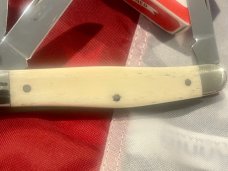 J A Henckels Stockman Knife w/ Great Natural Bone Handles - NOS in Orig Box J A Henckels Stockman Knife w/ Great Natural Bone Handles - NOS in Orig Box