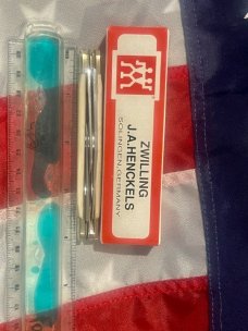 J A Henckels Stockman Knife w/ Great Natural Bone Handles - NOS in Orig Box J A Henckels Stockman Knife w/ Great Natural Bone Handles - NOS in Orig Box