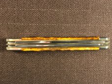 Boker Tree Brand Solingen Trapper w/ Washboard Brown Bone Handles NIB