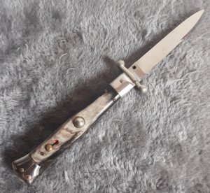 Vintage 8" INOX Patent Swing Guard Mint/NOS