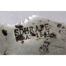 OLD TIMER by SCHRADE (USA) Model 15OT Fixed Blade Hunting Knife with Original Leather Sheath