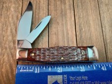 Kabar Gunstock Jack Jigged Wood Handles   KS 