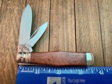 Kabar Boot Hill Small Coke Bottle Quince Wood. KS