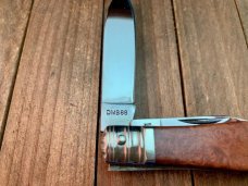 Kabar Boot Hill Small Coke Bottle Quince Wood. KS