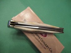 Case XX 1999 Vintage Stag Slim Line Trapper Pattern # V52048 SS Case XX 1999 Vintage Stag Slim Line Trapper Pattern # V52048 SS