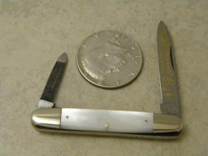 Bulldog Brand Handmade Germany Kentucky Cutlery Association 2000 Youth Pearl Pen Knife